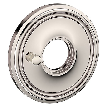 Baldwin Privacy Pair Rosettes Lifetime Bright Nickel 5123.055